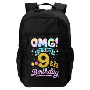 OMG It's My 9th Birthday 9 Years old Birthday Daily Commute Backpack