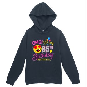 OMG It's My 65th Birthday Girl Shirts 65 Years old Birthday Urban Pullover Hoodie