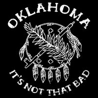 Oklahoma Its Not That Bad Funny State Mesh Reversible Basketball Jersey Tank