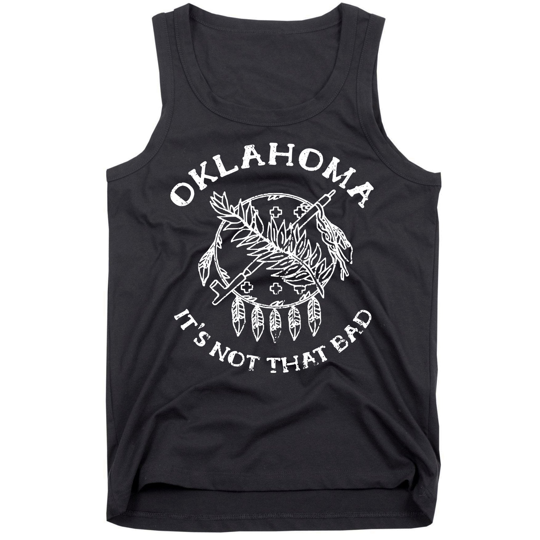 Oklahoma Its Not That Bad Funny State Tank Top