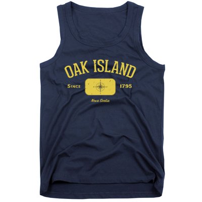 Oak Island Nova Scotia Compass Design Tank Top