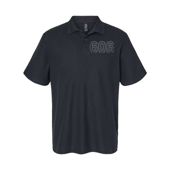 Often Imitated Never Duplicated Area Code 606 Softstyle Adult Sport Polo