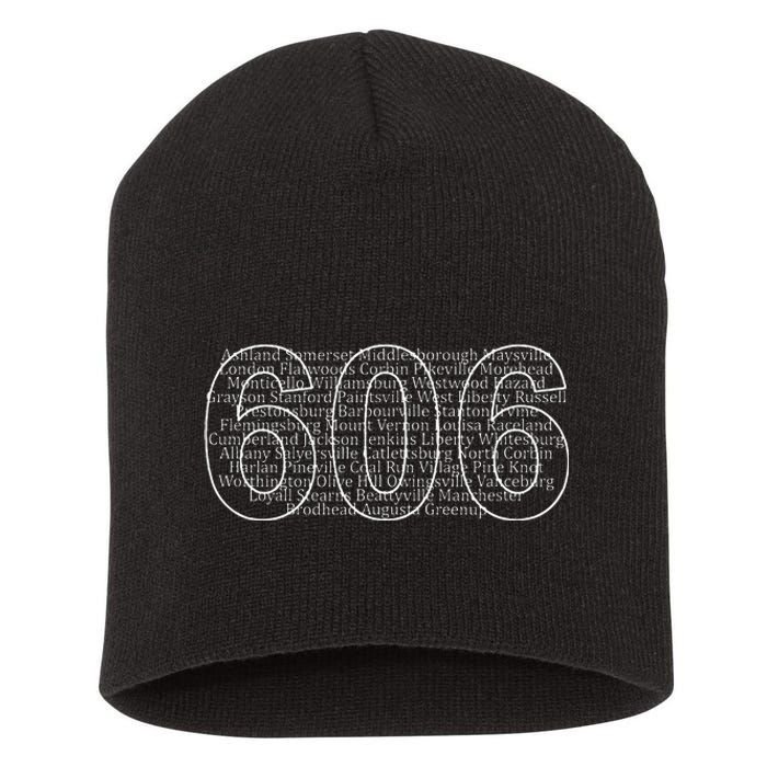 Often Imitated Never Duplicated Area Code 606 Short Acrylic Beanie