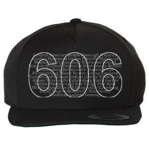 Often Imitated Never Duplicated Area Code 606 Wool Snapback Cap