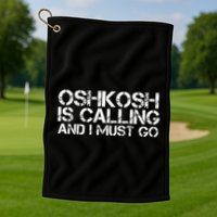 Often Imitated Never Duplicated Area Code 608 Golf Towel