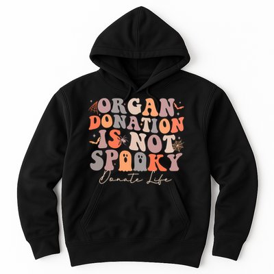 Organ Is Not Spooky Halloween Ghoul Donate Life Hoodie