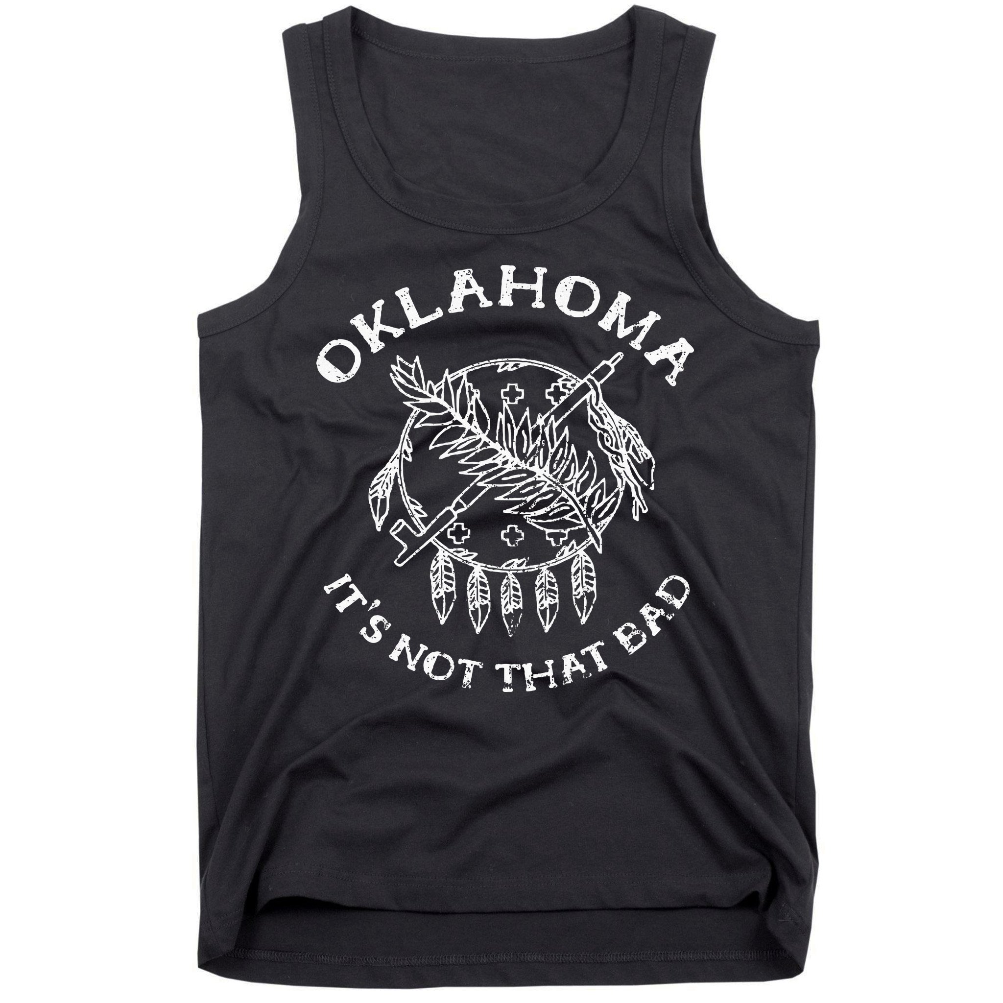 Oklahoma Its Not That Bad Funny State Tank Top