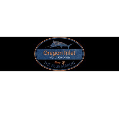 Oregon Inlet North Carolina Home Of The Blue Marlin Bumper Sticker