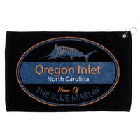 Oregon Inlet North Carolina Home Of The Blue Marlin Grommeted Golf Towel