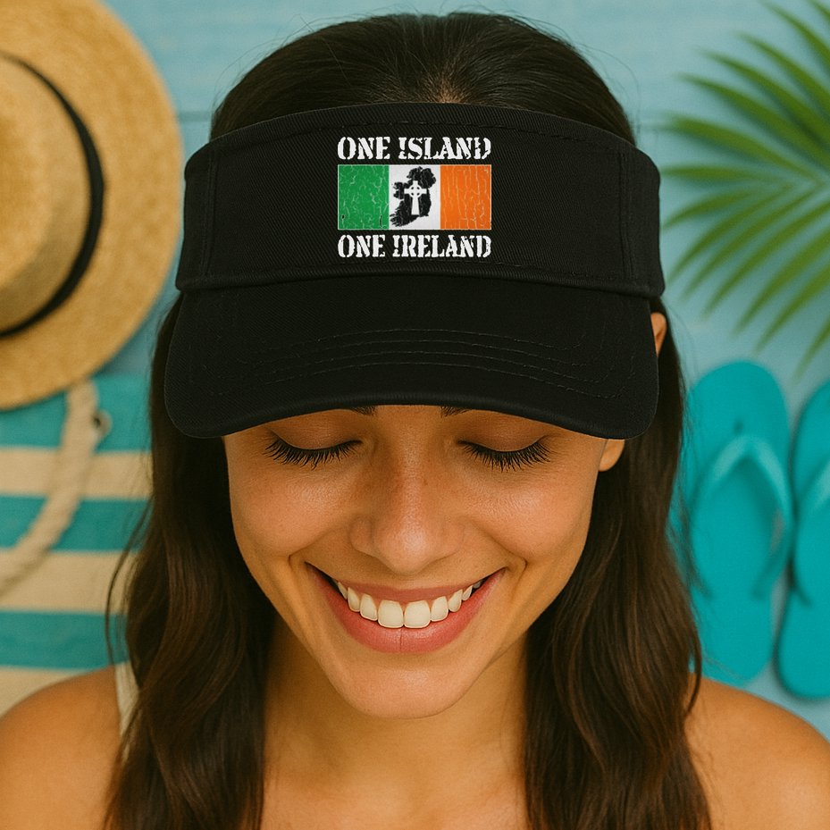 One Island One Ireland Proud Irish Heritage Visor