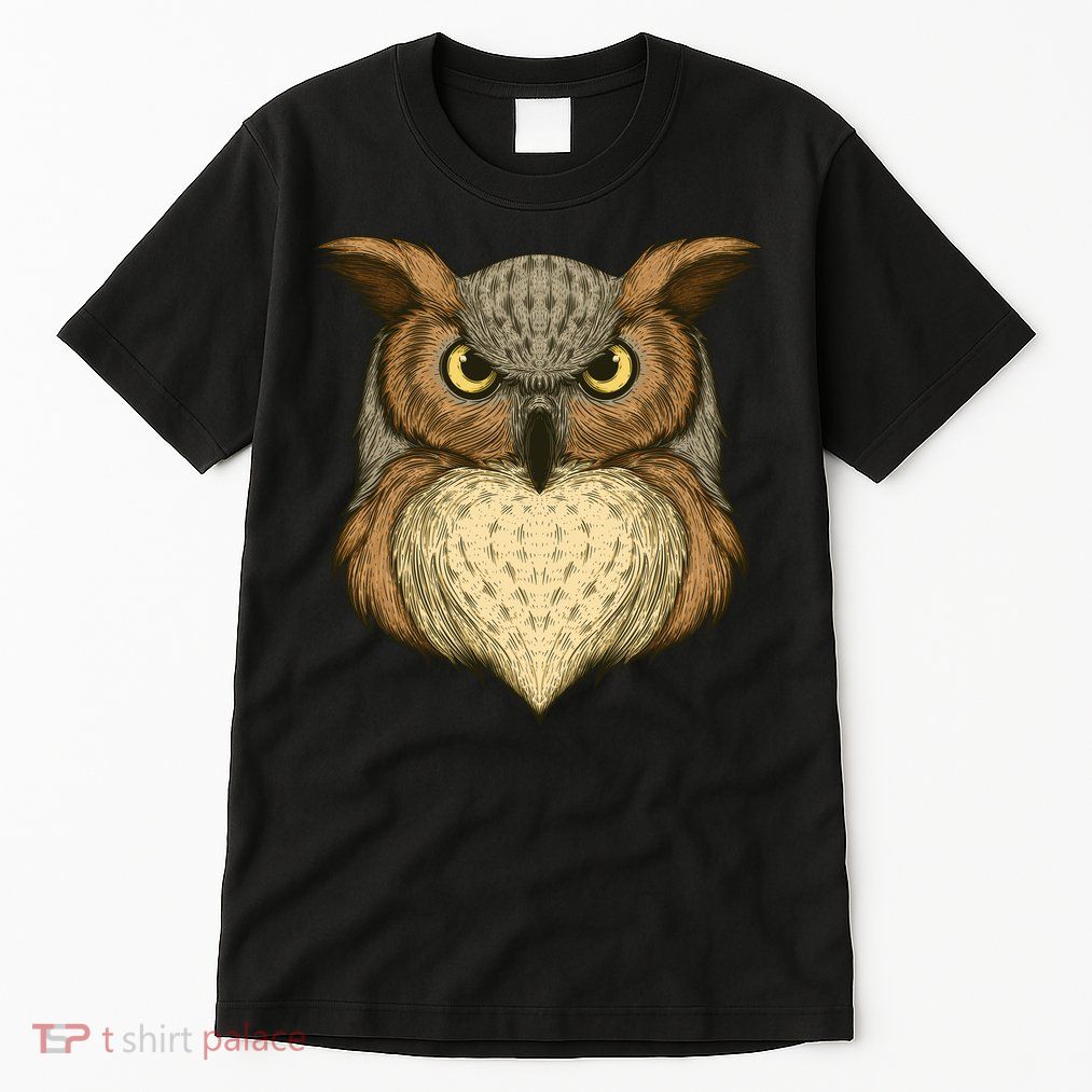 Owl Illustration Tall T-Shirt
