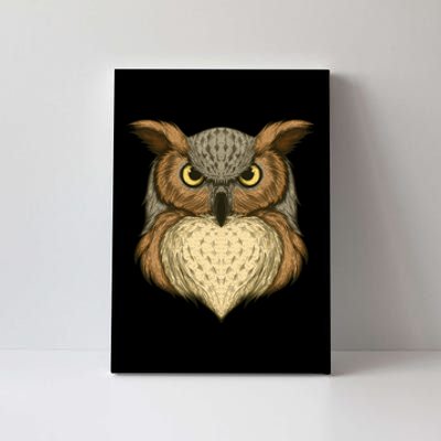 Owl Illustration Canvas