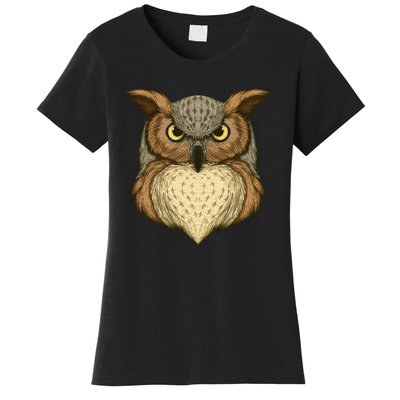 Owl Illustration Women's T-Shirt