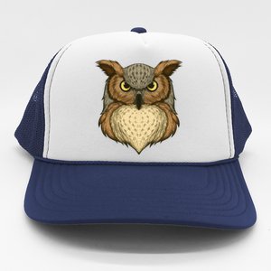 Owl Illustration Trucker Hat