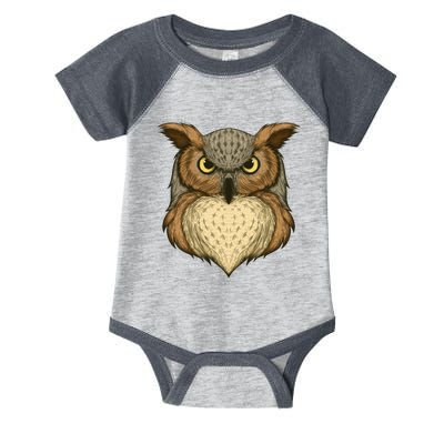 Owl Illustration Infant Baby Jersey Bodysuit