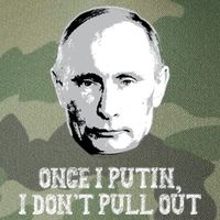 Once I Putin I Don't Pull Out Funny Russia Legacy Tie Dye Trucker Hat