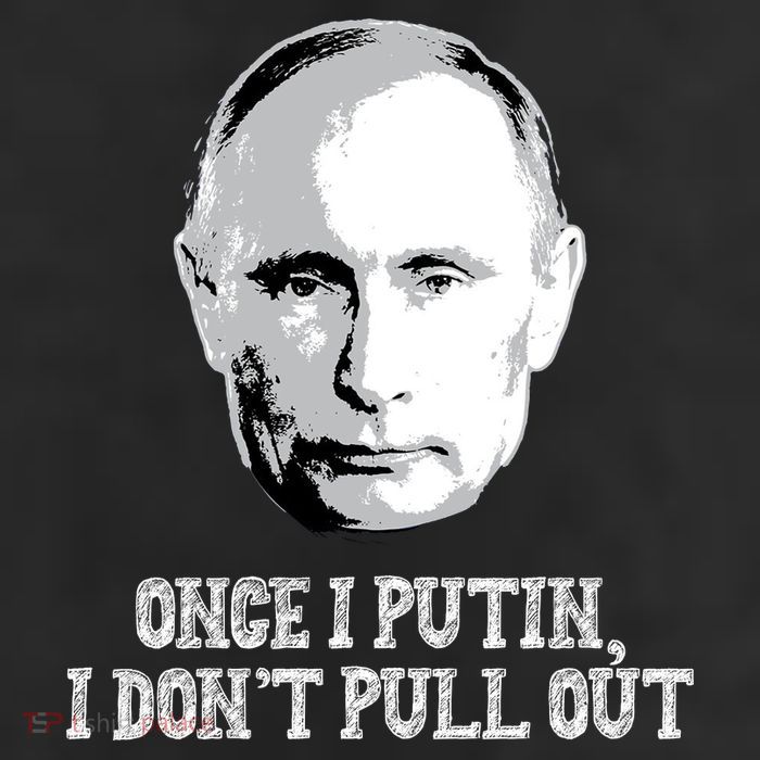 Once I Putin I Don't Pull Out Funny Russia 11oz C Handle Ceramic Mug