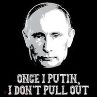 Once I Putin I Don't Pull Out Funny Russia Youth Performance Sprint T-Shirt