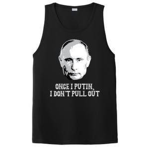 Once I Putin I Don't Pull Out Funny Russia PosiCharge Competitor Tank