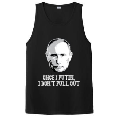 Once I Putin I Don't Pull Out Funny Russia PosiCharge Competitor Tank