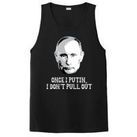 Once I Putin I Don't Pull Out Funny Russia PosiCharge Competitor Tank