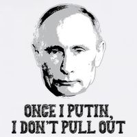 Once I Putin I Don't Pull Out Funny Russia Garment-Dyed Sweatshirt
