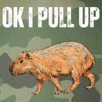Ok I Pull Up Capybara Shirt Funny Capybara Meme Ok I Pull Up Legacy Tie Dye Trucker Hat