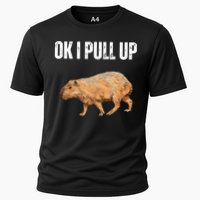 Ok I Pull Up Capybara Shirt Funny Capybara Meme Ok I Pull Up Performance Shirt