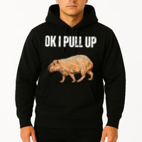 Ok I Pull Up Capybara Shirt Funny Capybara Meme Ok I Pull Up Hoodie
