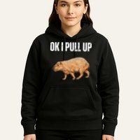 Ok I Pull Up Capybara Shirt Funny Capybara Meme Ok I Pull Up Hoodie