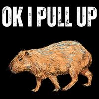Ok I Pull Up Capybara Shirt Funny Capybara Meme Ok I Pull Up Impact Tech Backpack