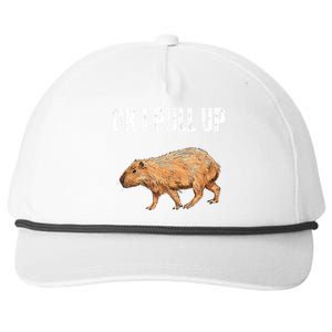 Ok I Pull Up Capybara Shirt Funny Capybara Meme Ok I Pull Up Snapback Five-Panel Rope Hat