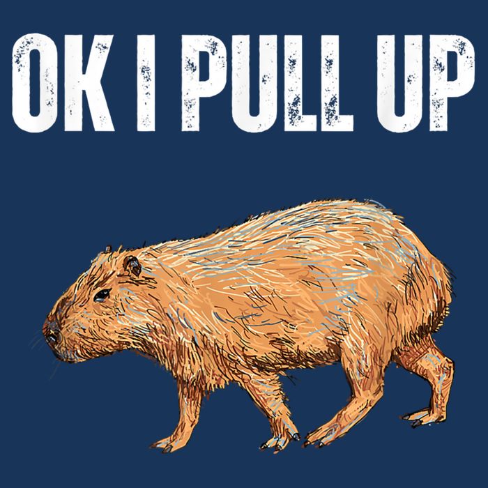 Ok I Pull Up Capybara Shirt Funny Capybara Meme Ok I Pull Up Infant Baby Jersey Bodysuit