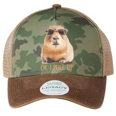 Ok I Pull Up Capybara Legacy Tie Dye Trucker Hat