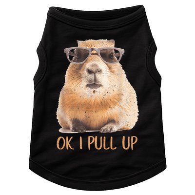Ok I Pull Up Capybara Doggie Tank