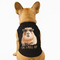 Ok I Pull Up Capybara Doggie Tank