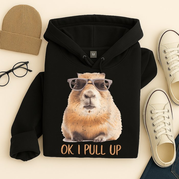 Ok I Pull Up Capybara Hoodie