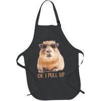 Ok I Pull Up Capybara Apron