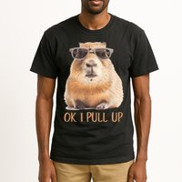 Ok I Pull Up Capybara Tall T-Shirt