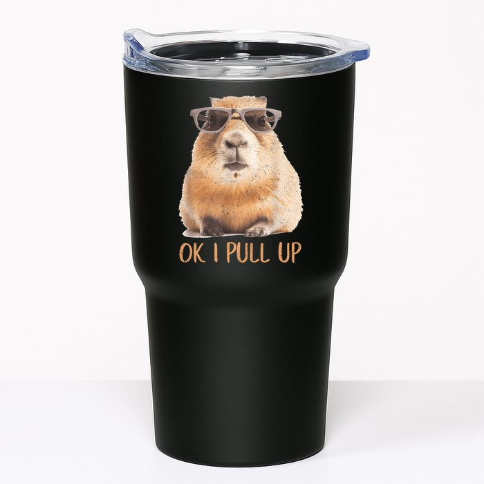 Ok I Pull Up Capybara Tumbler