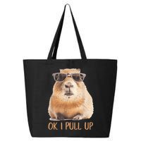 Ok I Pull Up Capybara 25L Jumbo Tote
