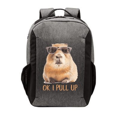Ok I Pull Up Capybara Vector Backpack