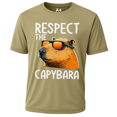 Ok I Pull Up Capybara Funny Capybara Cooling Performance Crew T-Shirt