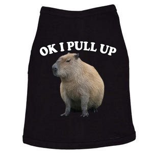 Ok I Pull Up Capybara Doggie Tank