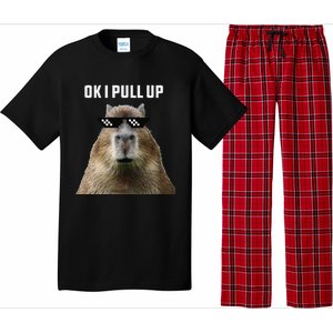 Ok I Pull Up Capybara Pajama Set