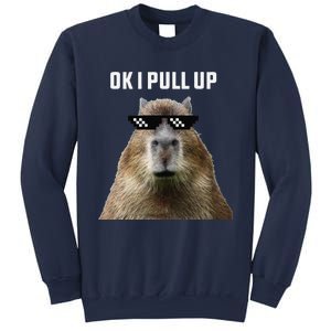 Ok I Pull Up Capybara Sweatshirt