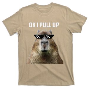 Ok I Pull Up Capybara T-Shirt