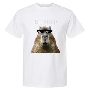 Ok I Pull Up Capybara Garment-Dyed Heavyweight T-Shirt