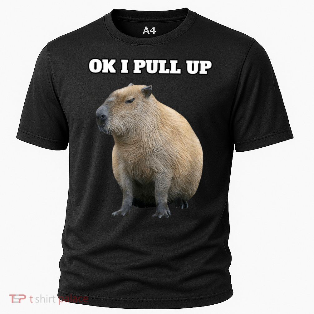 Ok I Pull Up Capybara Performance Shirt
