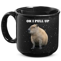 Ok I Pull Up Capybara 15oz Campfire Ceramic Mug
